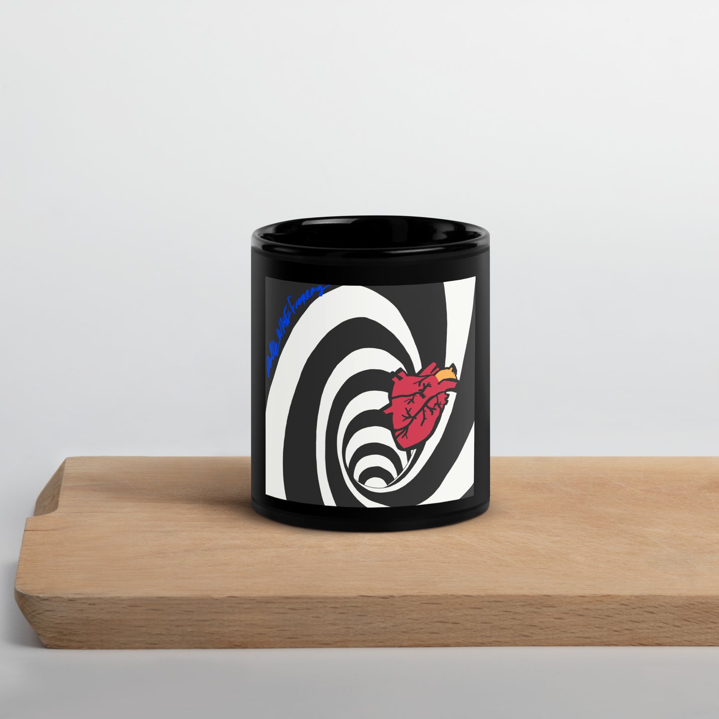 Black Glossy Mug