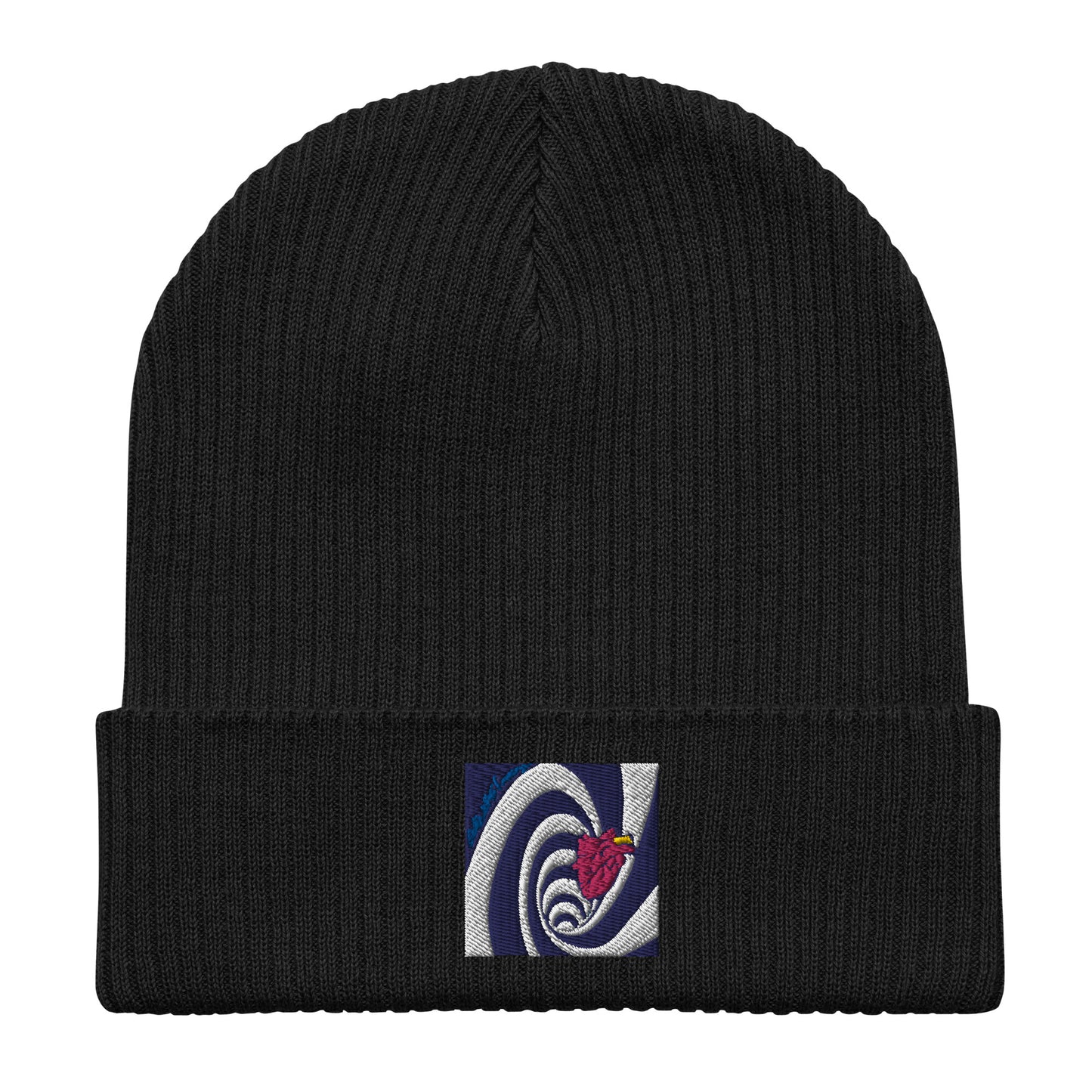 Organic ribbed beanie